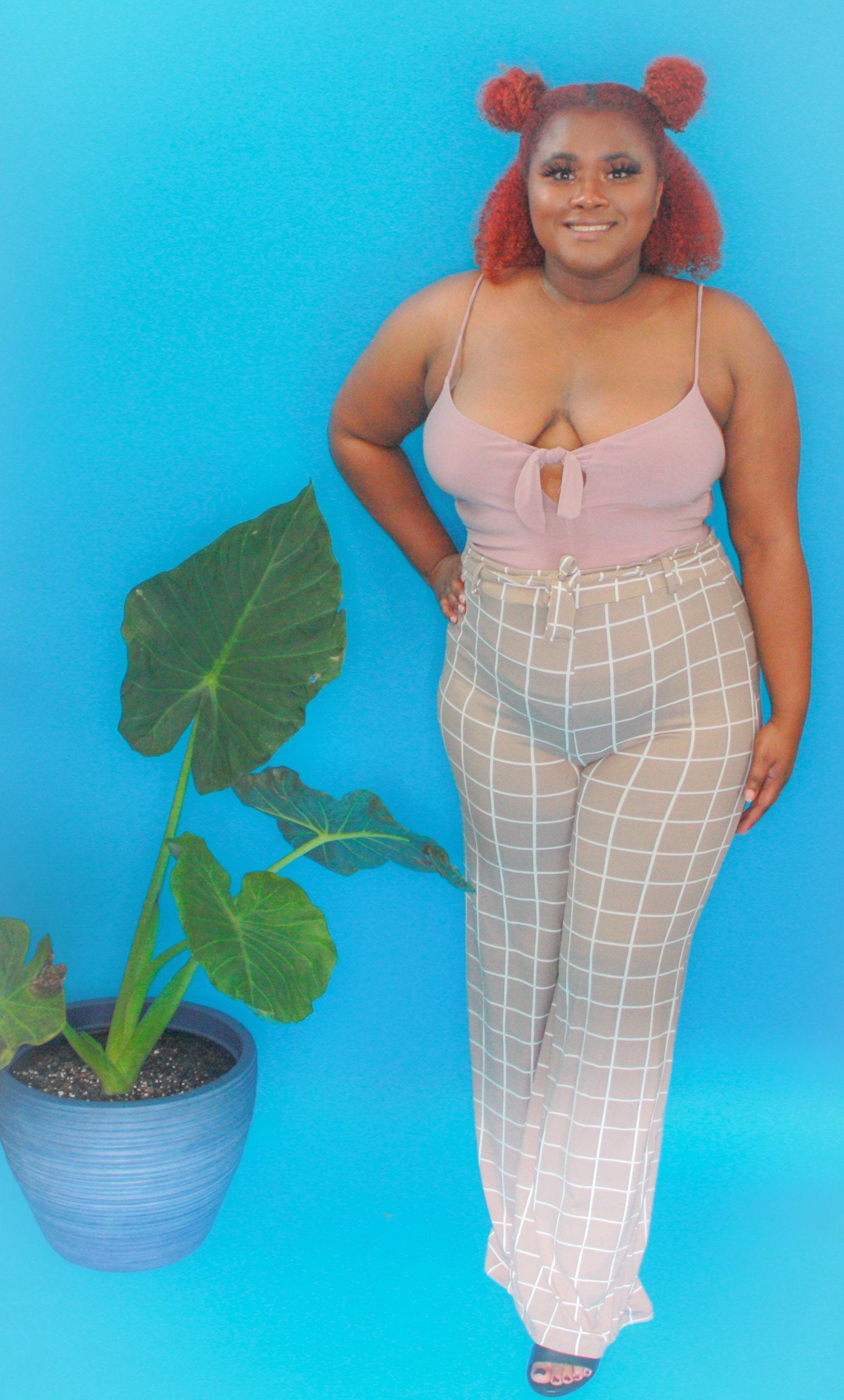 Checkered Tiffany Pants - Ivy Reina