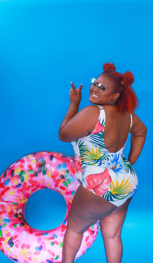 Floral Diana One Piece - Ivy Reina