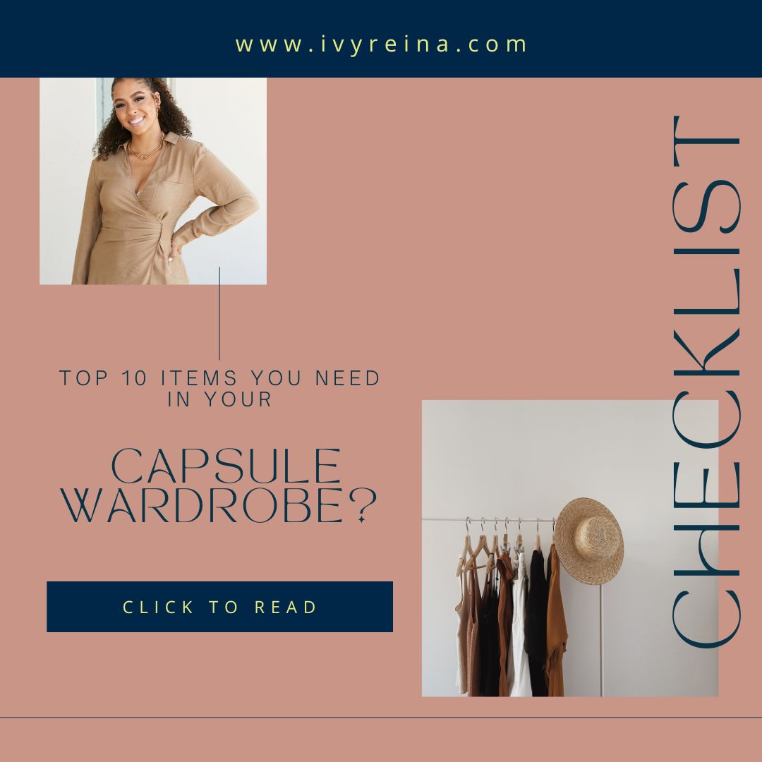 10 Must Haves For Your Capsule Wardrobe