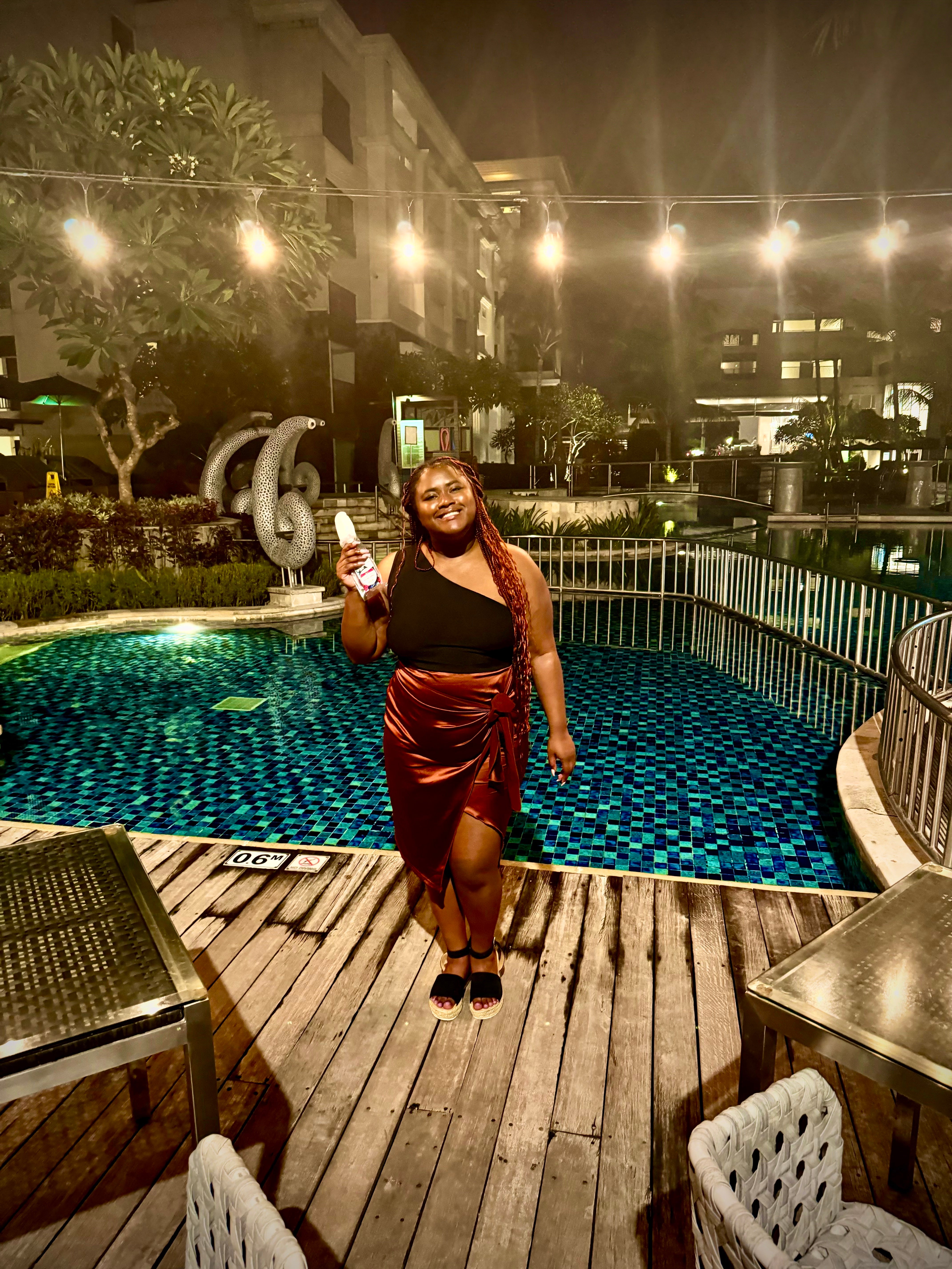 Plus Size Women's Dresses Bali Vacation Outfit Essentials pool resort