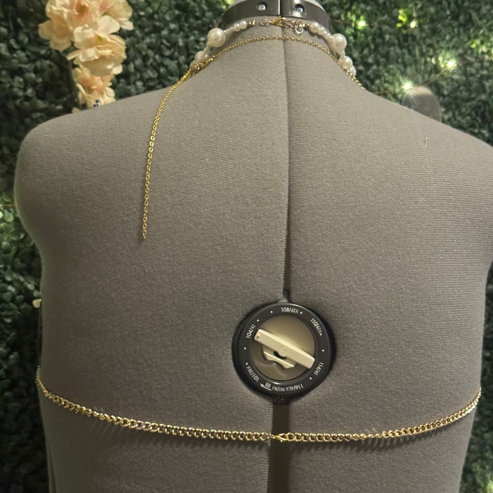 Dark Olive Green Devotion Pearl Beaded Couture Bra Top Accessories