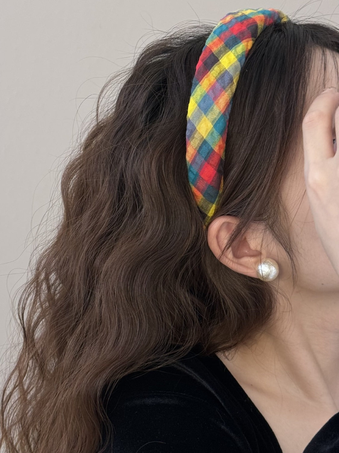 Gray Colorful Polyester Hair Headband Trends