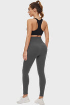 Lavender Pocketed High Waist Active Leggings Trends