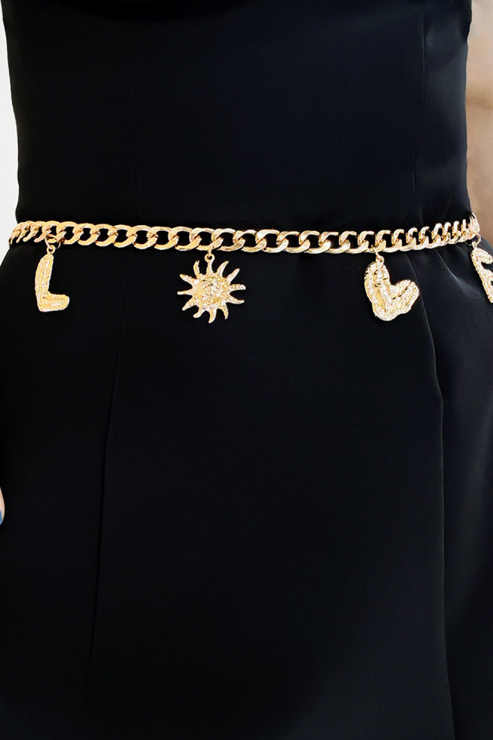 Black LOVE Alloy Belt Trends