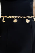 Black LOVE Alloy Belt Trends