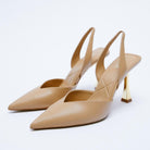 White Smoke So Classy PU Leather Point Toe Stiletto Heel Pumps Trends