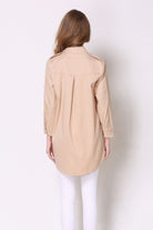 Misty Rose Full Size Open Front Longline Trench Coat Coats & Jackets