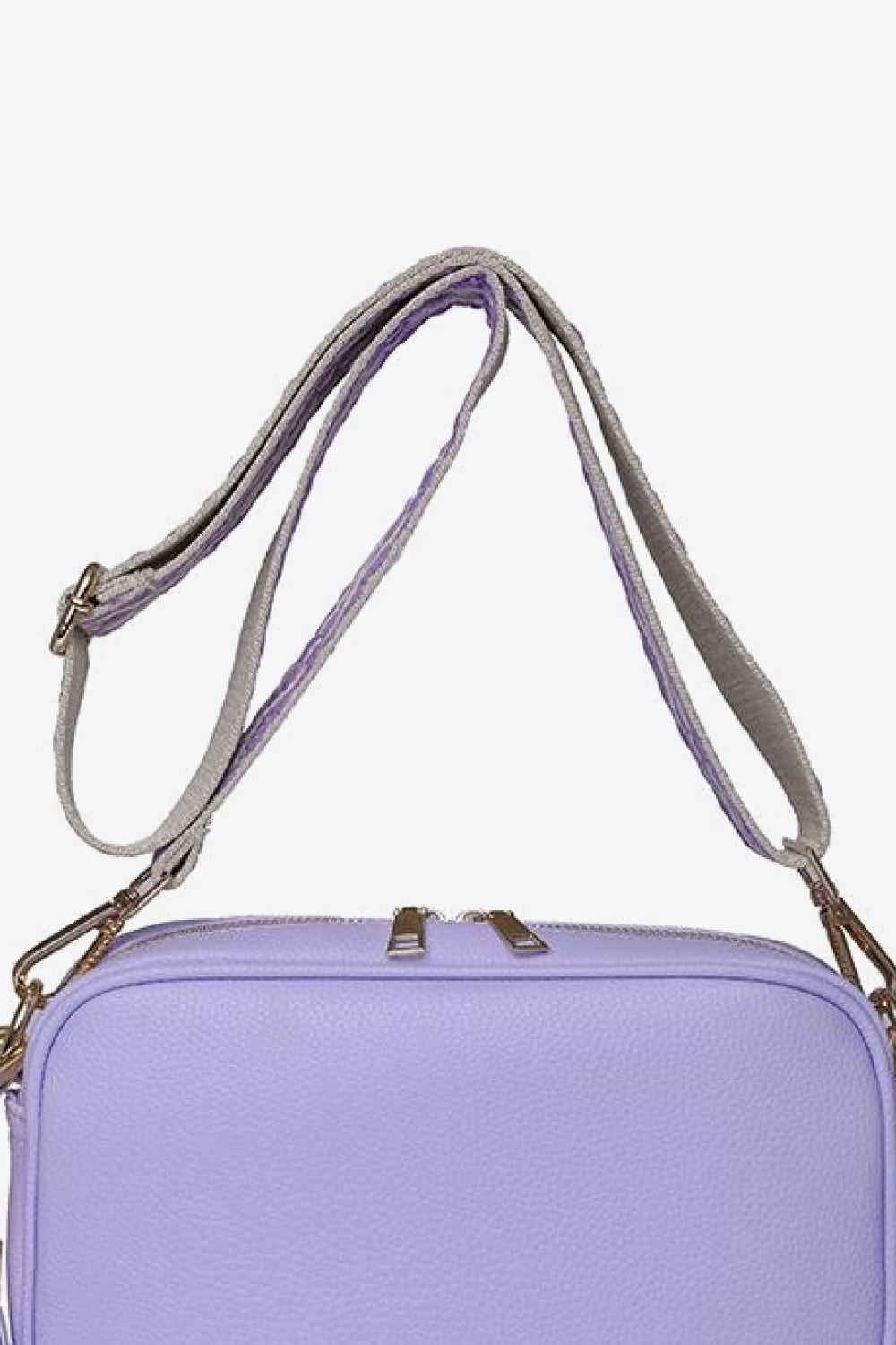 Lavender Spring Fever PU Leather Tassel Crossbody Bag Clothing