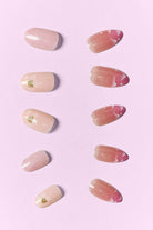 Misty Rose SO PINK BEAUTY Press On Nails 2 Packs Valentine's Day