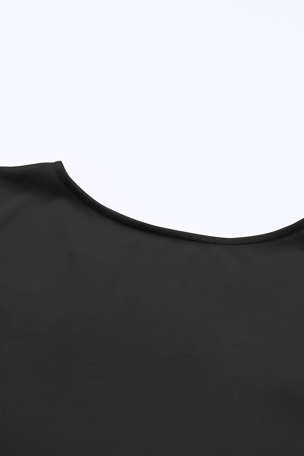 Dark Slate Gray Plus Size Cutout Round Neck Short Sleeve Tee Plus Size Clothes