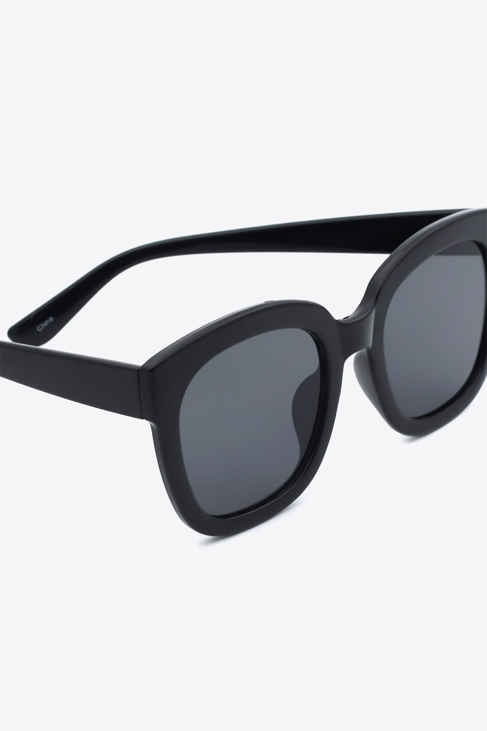 Dark Slate Gray Polycarbonate Frame Square Sunglasses Accessories