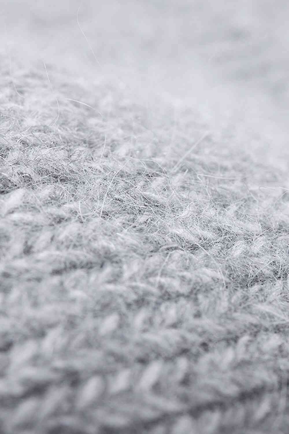 Gray M Rib-Knit Cuff Beanie Winter Accessories