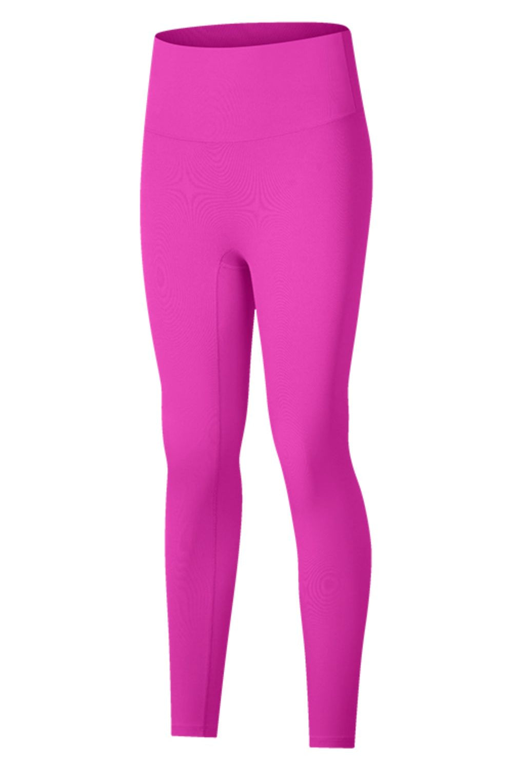 Violet Red High-Rise Wide Waistband Yoga Leggings activewear