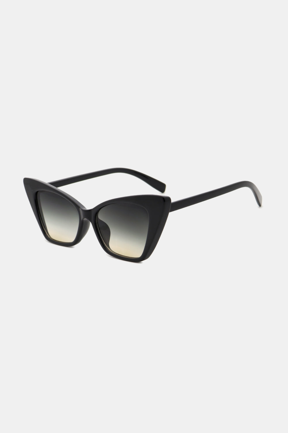 White Smoke Acetate Lens Cat Eye Sunglasses Clothing