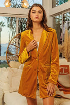 Sienna BiBi Single-Breasted Long Sleeve Blazer Clothes