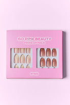 Misty Rose SO PINK BEAUTY Press On Nails 2 Packs Valentine's Day