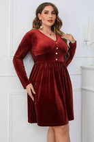 Ivy Reina United States Deep Red 1XL undefined undefined