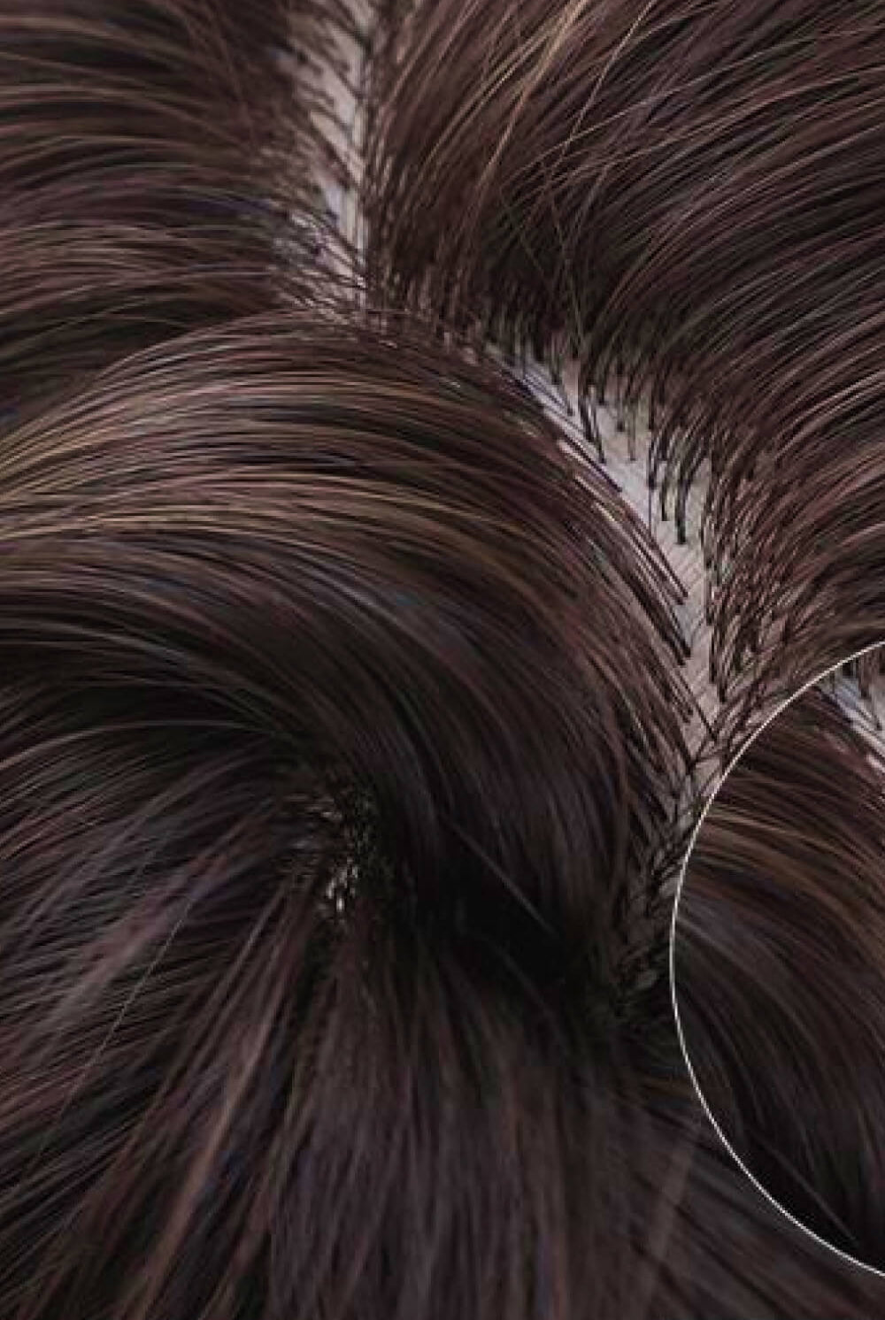 Dark Slate Gray Fashion Wave Synthetic Long Wigs in Pink 26'' Wigs