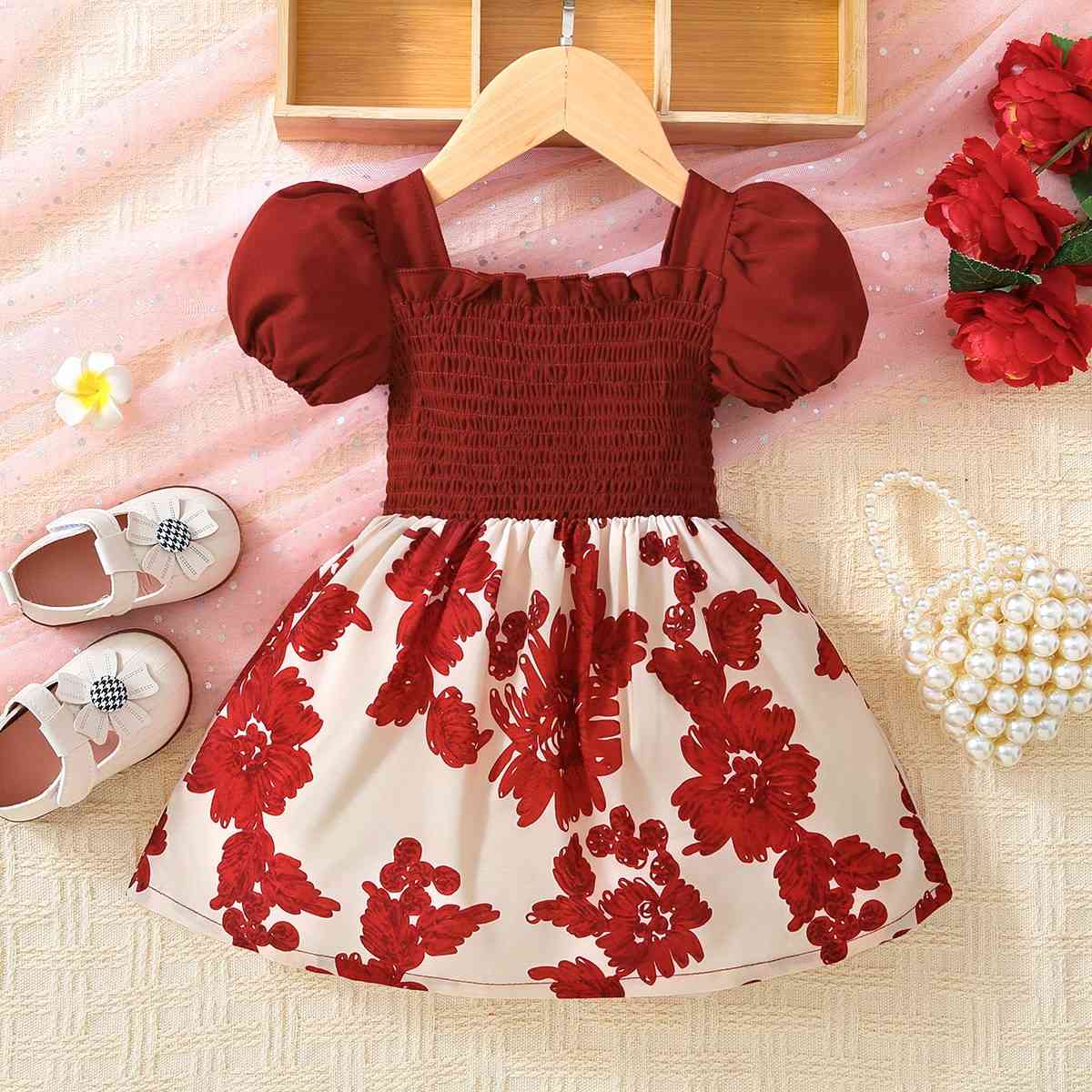 Ivy Reina United States Deep Red 3-6M undefined undefined