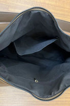 Dark Slate Gray Wide Strap PU Leather Crossbody Bag Handbags