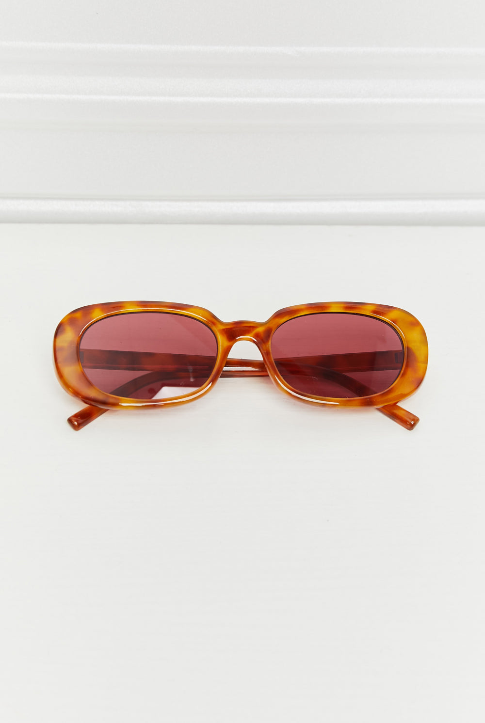 Lavender Oval Full Rim Sunglasses Accessories