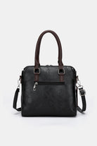 Dark Slate Gray 4-Piece PU Leather Bag Set Handbags