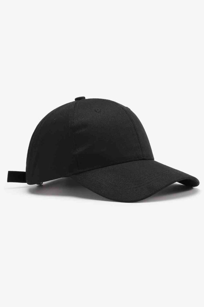 Dark Slate Gray Plain Adjustable Cotton Baseball Cap Gifts