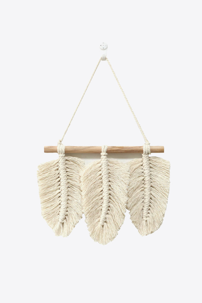 White Smoke Birds Of A Feather Wall Hanging Home