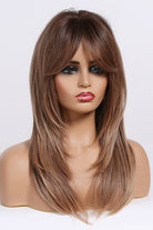 Light Gray Kiss Mid-Length Wave Synthetic Wigs 24'' Wigs