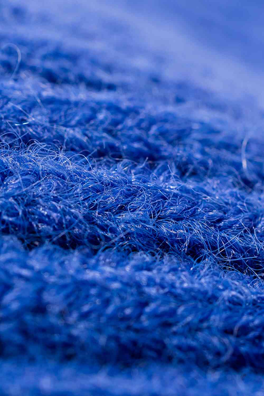 Steel Blue Rib-Knit Cuff Beanie Winter Accessories