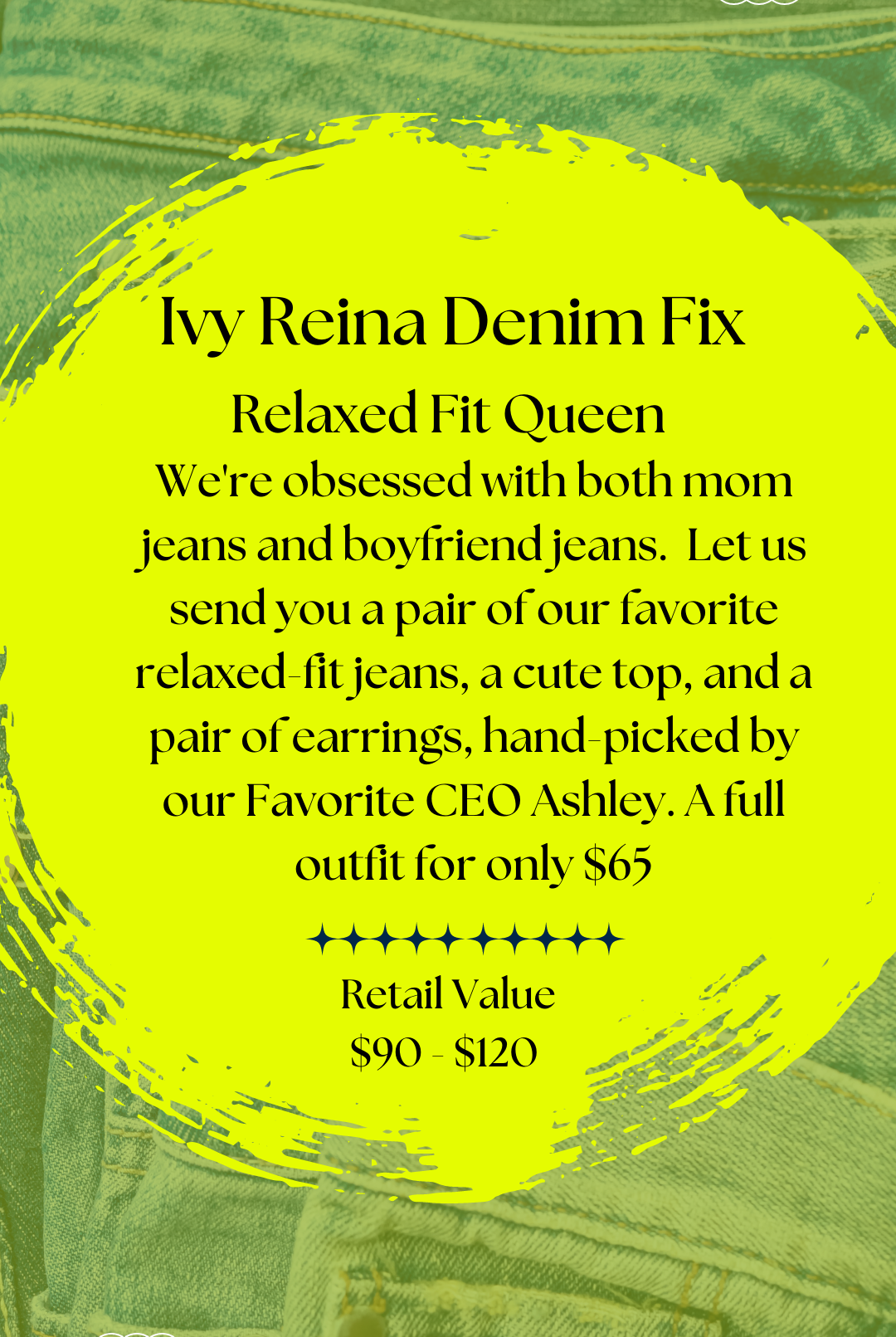 Medium Blue Denim Fix - Relaxed Fit Outfit Sets