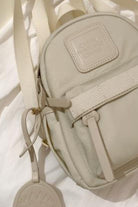 Dark Gray Small Canvas Backpack Handbags