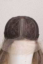 Dark Slate Gray Sun's Down 13*2" Long Wave Lace Front Synthetic Wigs 24" Long 150% Density- Blonde Ombre Wigs