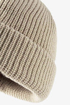 Light Gray Calling For Winter Rib-Knit Beanie Winter Accessories