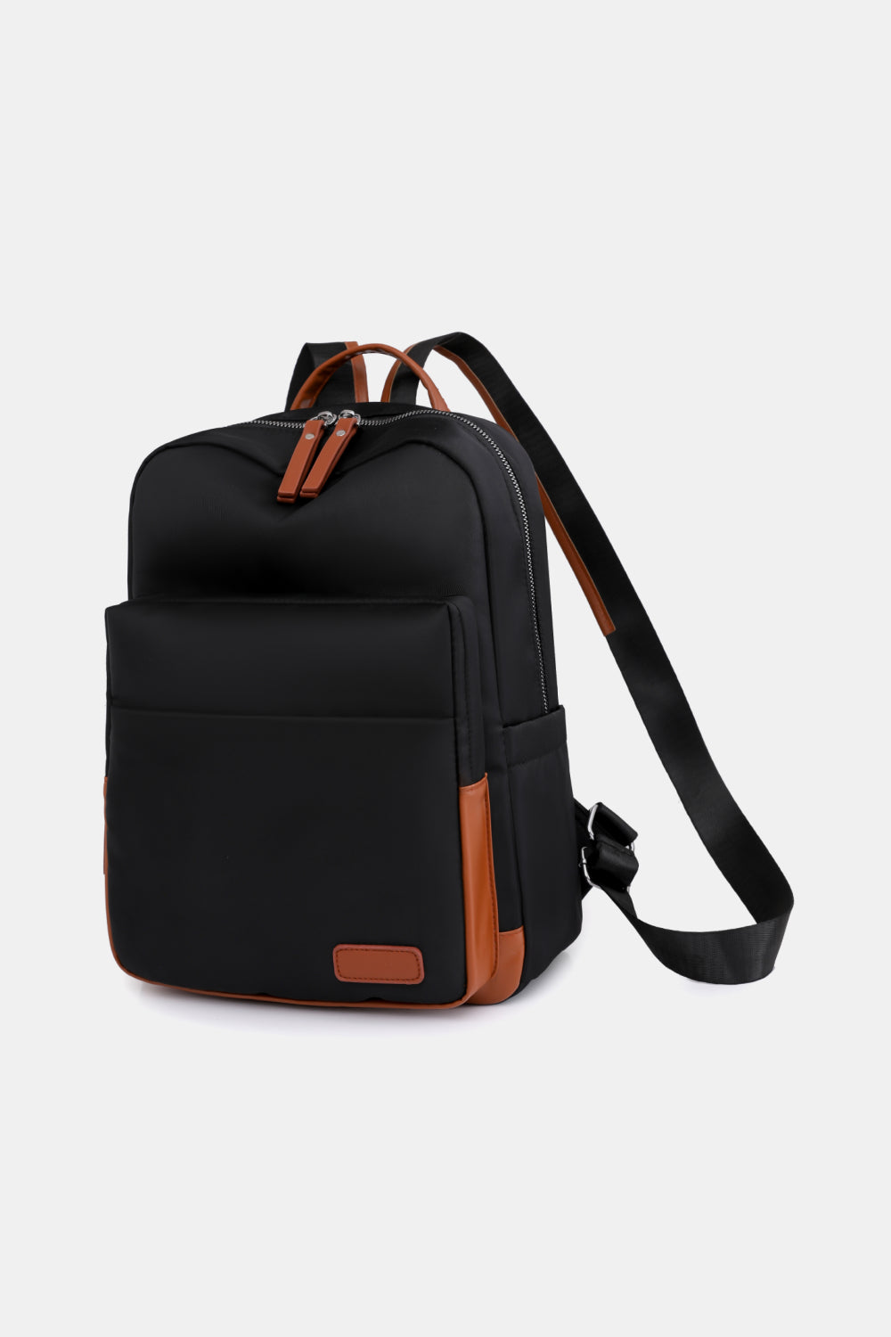 White Smoke Medium Nylon Backpack Handbags