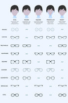 Alice Blue Polycarbonate Frame UV400 Cat Eye Sunglasses Sunglasses
