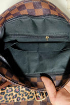 Dark Slate Gray Adored PU Leather Shoulder Bag with Tassel Handbags