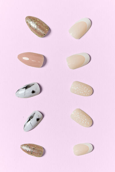 Misty Rose SO PINK BEAUTY Press On Nails 2 Packs Valentine's Day