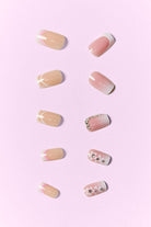 Misty Rose SO PINK BEAUTY Press On Nails 2 Packs Valentine's Day