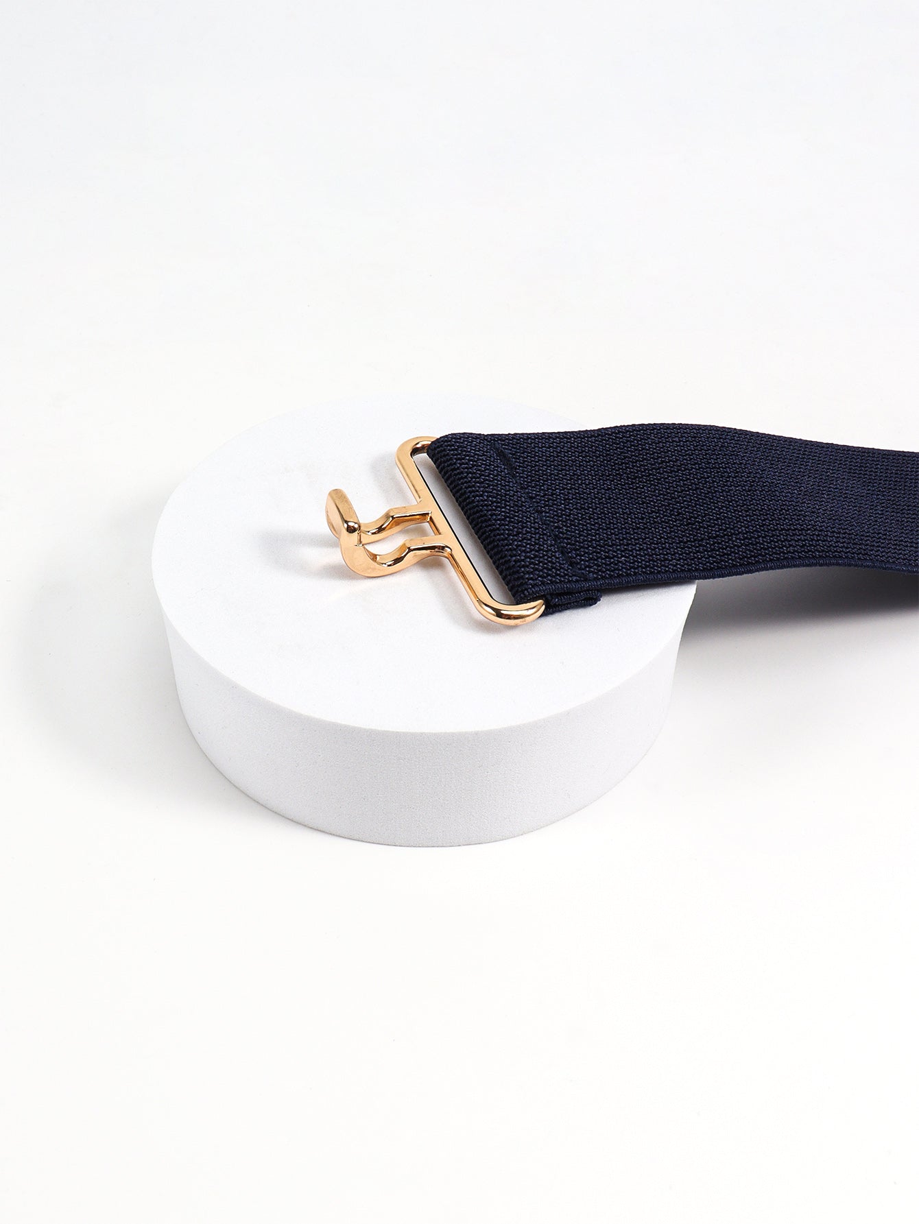 White Smoke Timeless Classic Elastic Wide Belt Belts