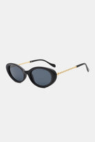 White Smoke Polycarbonate Frame Cat-Eye Sunglasses Clothing