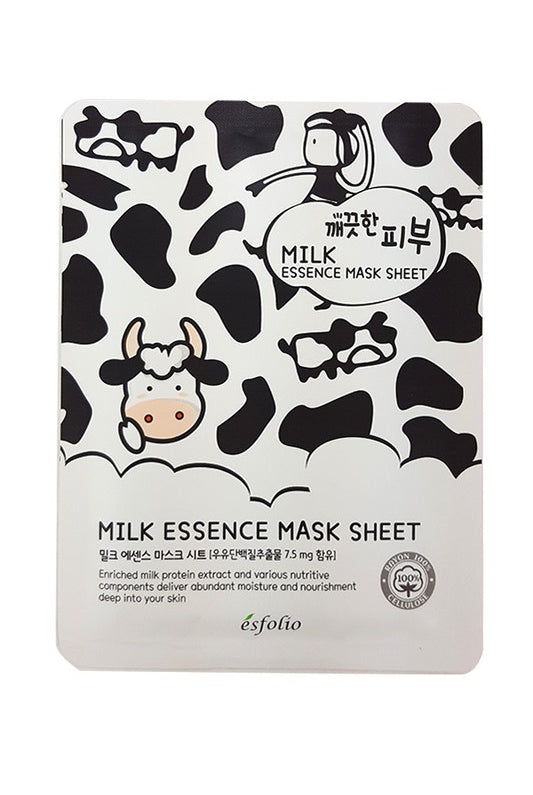Black Esfolio Essence Mask Sheet Compressed Skin Care Mask Sheets