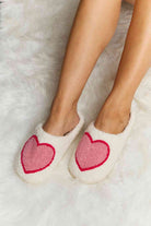 Gray Melody Printed Plush Slide Slippers Gifts