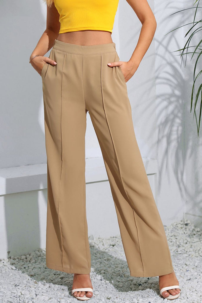 Dark Gray Long Pants with Pockets Clothing