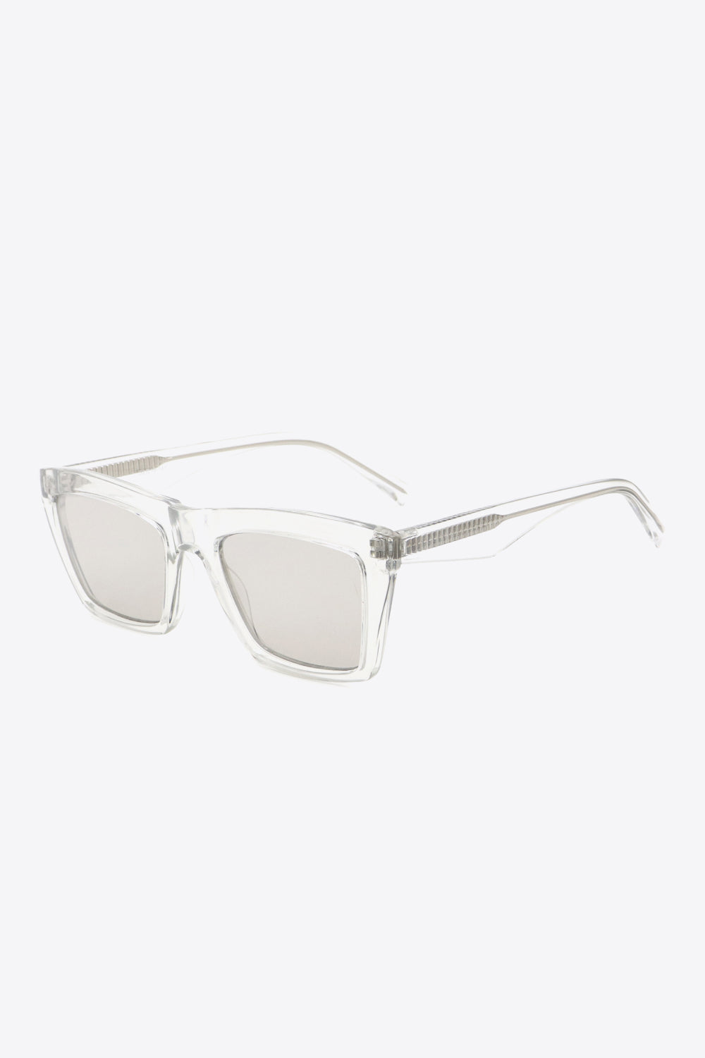White Smoke Fresh Sheets Cellulose Propionate Frame Rectangle Sunglasses Sunglasses
