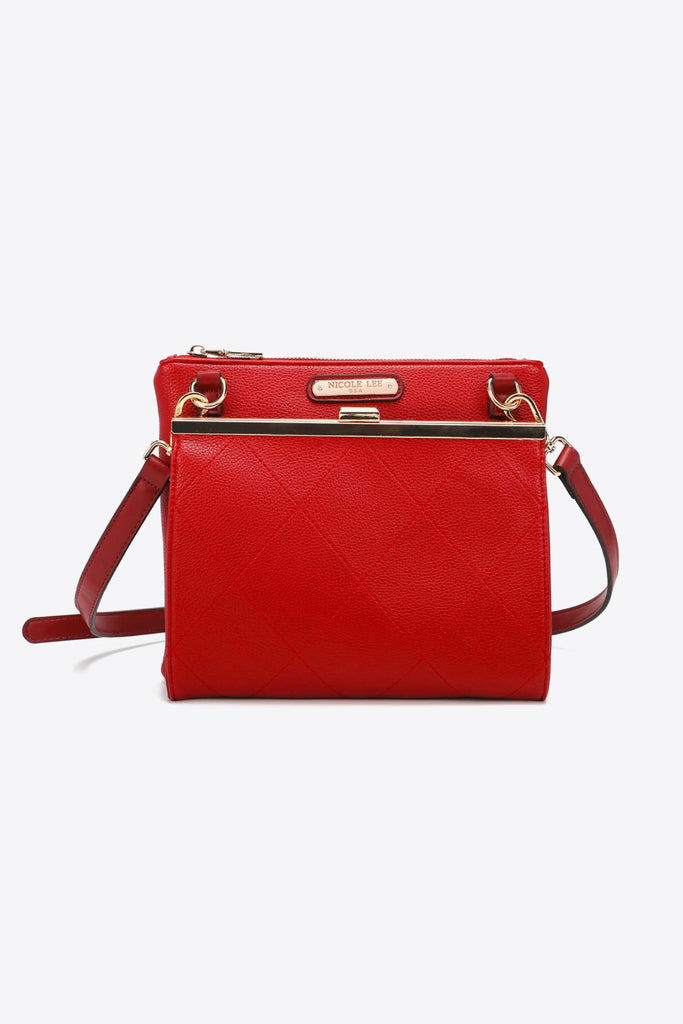 Firebrick Nicole Lee USA All Day, Everyday Handbag Handbags