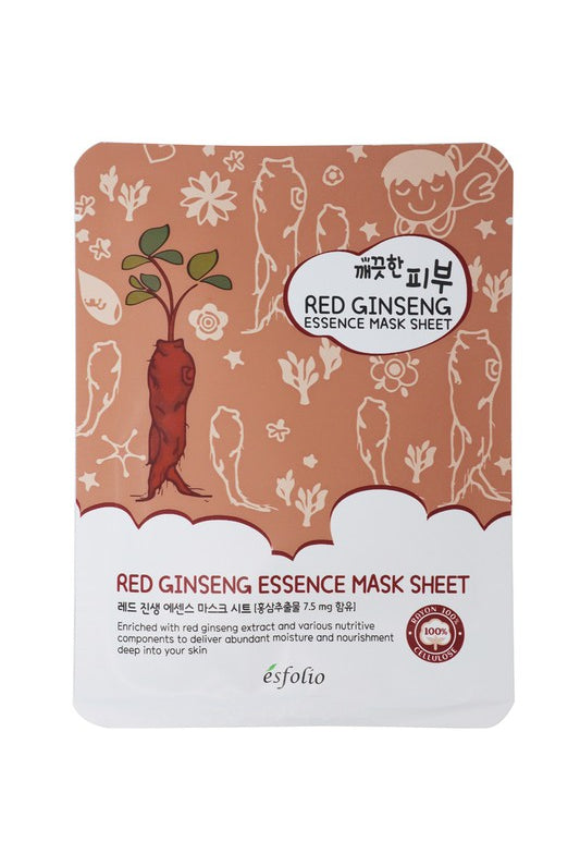 Rosy Brown Esfolio Essence Mask Sheet Compressed Skin Care Mask Sheets
