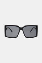 White Smoke Polycarbonate Frame Square Sunglasses Clothing