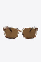 White Smoke UV400 Polycarbonate Square Sunglasses Sunglasses