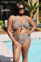 Rosy Brown Marina West Swim Lost At Sea Cutout One-Piece Swimsuit Trends